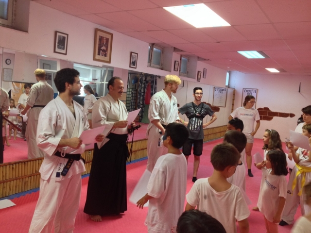 Contacto con artes marciales